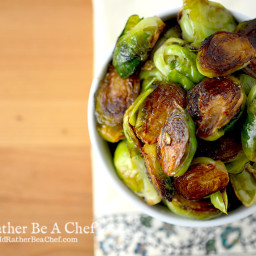 Balsamic Honey Roasted Brussels Sprouts Recipe