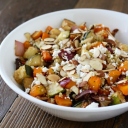 Balsamic Roasted Vegetable and Quinoa Salad