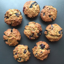 Banana blueberry muffins (Coconut free, AIP, paleo)