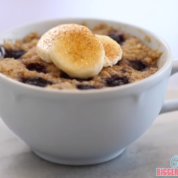 Banana Bread 1 Minute Microwave Mug Cakes