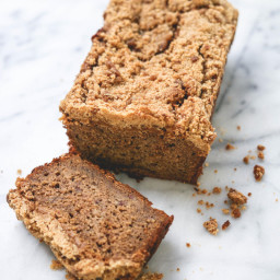 Banana Bread with Crumble Topping