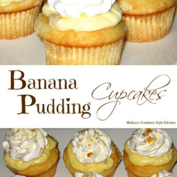 Banana Pudding Cupcakes