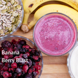Banana Berry Blast Shake Recipe