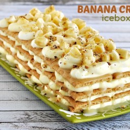 Banana Cream Pie Ice Box Cake Recipe
