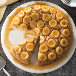 Bananas Foster Upside-Down Cake