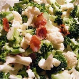 Barb's Broccoli-Cauliflower Salad Recipe