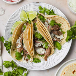 Barbacoa-Inspired Braised Lamb Tacos