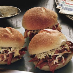 Barbecue Pulled-Turkey Sandwiches