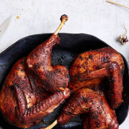 Barbecue Spice–Brined Grilled Turkey