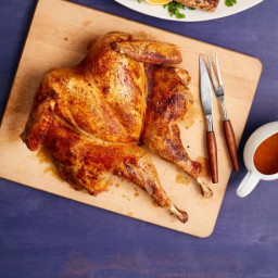 Barbecue-Spiced Spatchcocked Turkey
