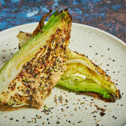 Barbecued Cabbage Recipe with Miso Butter