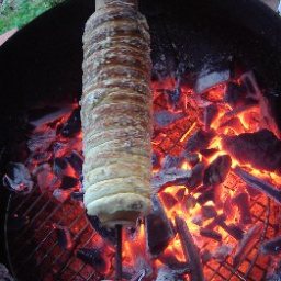 Barbecued Chimney Cake