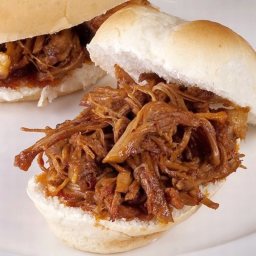 Barbequed Pulled Pork Sandwiches