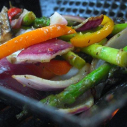 Barbequed Vegetable Salad (Ideal Protein Phases 1-4)