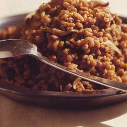 Barley Pilaf With Toasted Almonds And Raisins