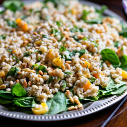 Barley Salad with Apricot and Pine Nuts