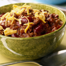 Basic Chili Con Carne With Ground Beef and Red Beans Recipe