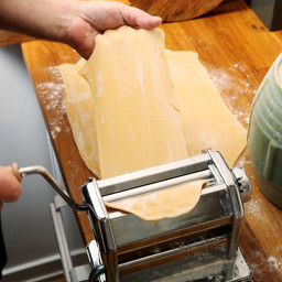 Basic Dough for Fresh Egg Pasta 