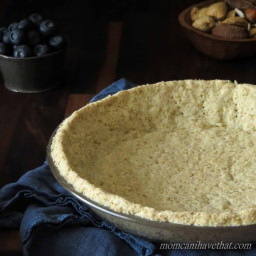 Basic Gluten-Free Low Carb Almond Flour Pie Crust (For Cream Pies and Chees