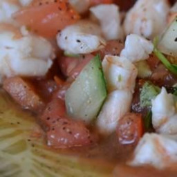 Basic Shrimp Ceviche  Recipe