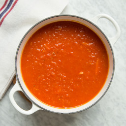Basic Tomato Sauce from Fresh Tomatoes