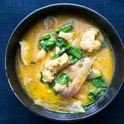 Basil Chicken Coconut Curry