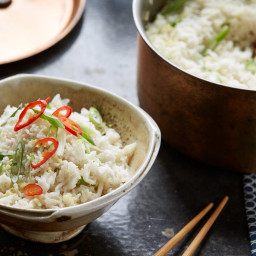 Basmati Rice With Coconut Milk And Ginger