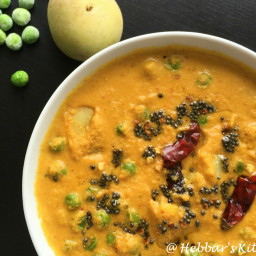 batani gasi recipe / potato peas curry recipe
