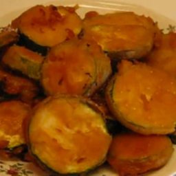Battered Deep-fried Zucchini Rounds