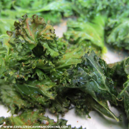 BBQ Baked Kale Chips