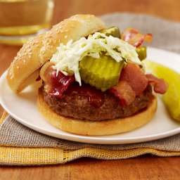 BBQ Bread and Butter Burger