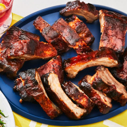 BBQ Ribs in the Oven then Grill Recipe