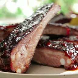 BBQ Ribs with Root Beer BBQ Sauce