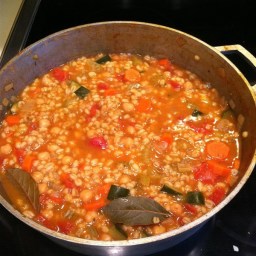 Beaker's Vegetable Barley Soup