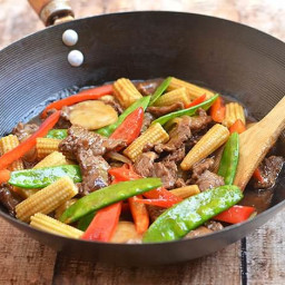Beef and Baby Corn Stir-fry