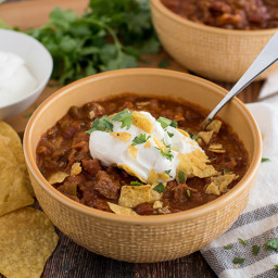 Beef and Bean Pressure Cooker / Instant Pot Chili