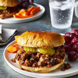 Beef and Bean Sloppy Joes