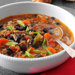 Beef and Black Bean Soup Recipe
