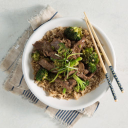 Beef and Broccoli Rice Bowls