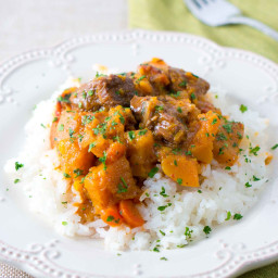 Beef and Butternut Squash Stew (Instant Pot)