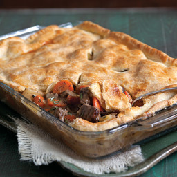 Beef and Caramelized Onion Pot Pie