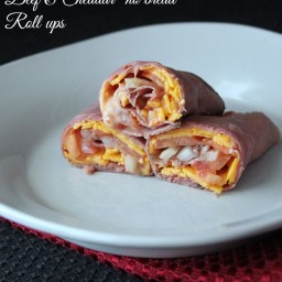Beef and Cheddar No Bread Roll Ups