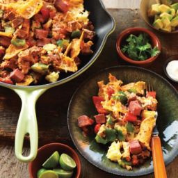 Beef and Egg Tamale Skillet