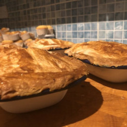 Beef and Guinness Pie for National Pie Day January 23rd 2019