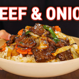 Beef and Onion Stir Fry