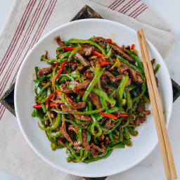 Beef and Pepper Stir-fry