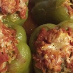 Beef and Rice Stuffed Bell Peppers Recipe