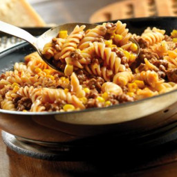 Beef and Rotini Skillet