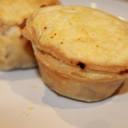 Beef Bacon and Cheese Pies