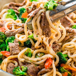 Beef Broccoli Noodle Stir Fry